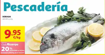 Alcampo Dorada oferta