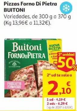 Alcampo Buitoni Pizzas Forno Di Pietra oferta
