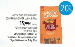 El Corte Inglés Edgard & Cooper Pienso para perros adultos oferta
