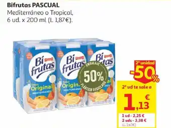 Alcampo Pascual Bifrutas oferta