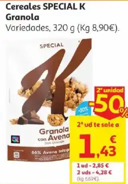 Alcampo Special K Cereales Granola oferta