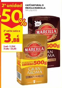 Alcampo Marcilla Café natural o mezcla oferta