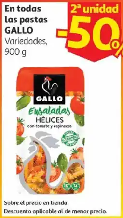 Alcampo Gallo En todas las pastas oferta