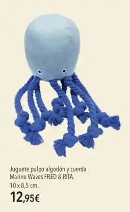 El Corte Inglés Fred & Rita Juguete pulpo algodón y cuerda Marine Waves oferta