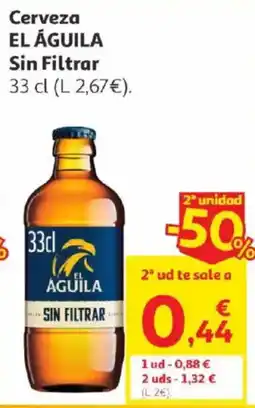 Alcampo El águila Cerveza oferta