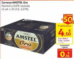Alcampo Amstel Oro Cerveza oferta