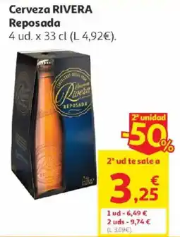 Alcampo Rivera Cerveza Reposada oferta