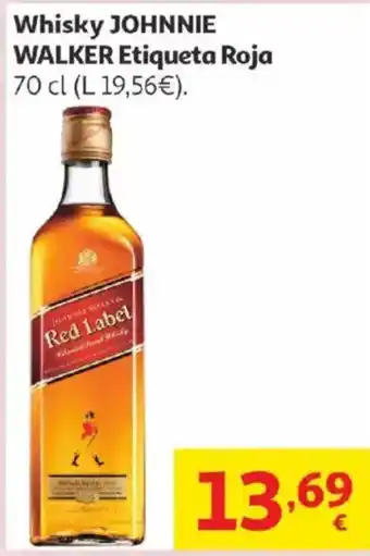 Alcampo Johnnie Walker Whisky Etiqueta Roja oferta