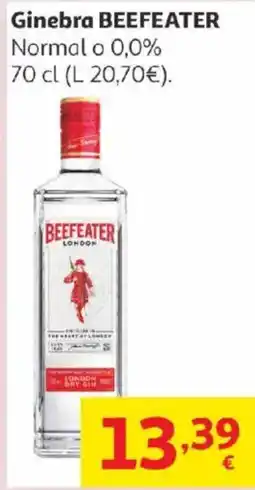 Alcampo Beefeater Ginebra oferta