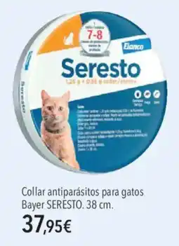 El Corte Inglés Seresto Collar antiparásitos para gatos Bayer oferta