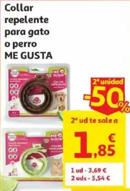Alcampo Me Gusta Collar repelente para gato o perro oferta