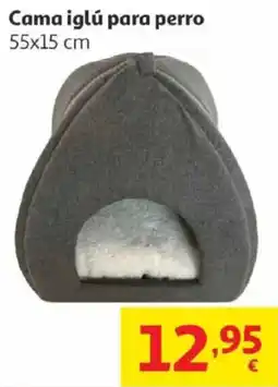 Alcampo Cama iglú para perro oferta