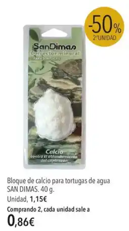El Corte Inglés San Dimas Bloque de calcio para tortugas de agua oferta