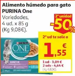 Alcampo Purina One Alimento húmedo para gato oferta