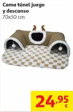 Alcampo Cama túnel juego y descanso oferta