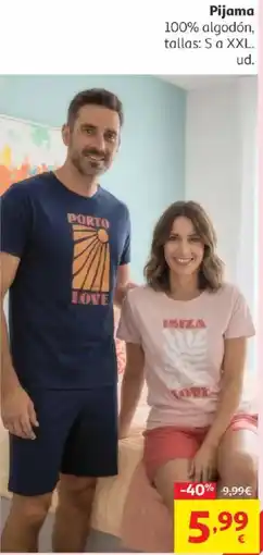 Alcampo Pijama oferta