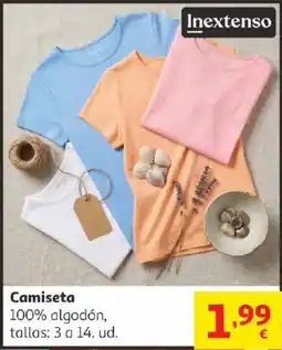 Alcampo Inextenso Camiseta oferta