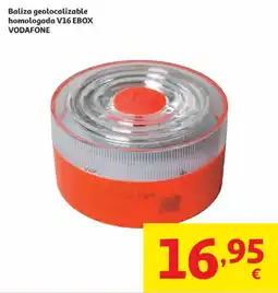 Alcampo Baliza geolocalizable homologada v16 ebox vodafone oferta