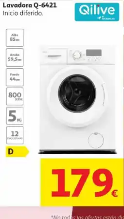 Alcampo Qilive Lavadora Q-6421 oferta