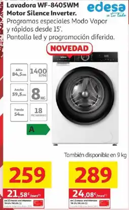 Alcampo Edesa Lavadora WF-8405WM edesǝ oferta