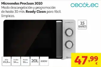 Cecotec Microondas Proclean