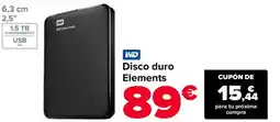 Carrefour WD Disco duro Elements oferta