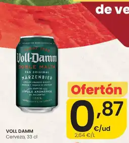 Eroski Voll-Damm Cerveza oferta