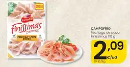 Eroski Campofrío Pechuga de pavo Finissimas oferta