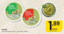 Eroski Eroski Guacamole suave y picante oferta