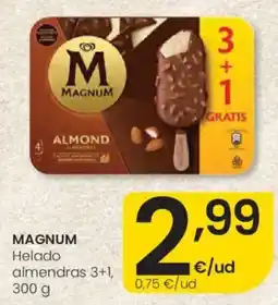 Eroski Magnum Helado almendras oferta