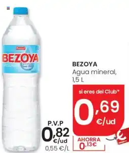 Eroski Bezoya Agua mineral oferta