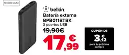 Carrefour BELKIN Batería externa BPB011BTBK oferta