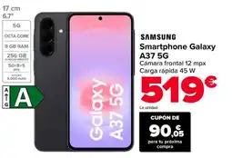 Carrefour SAMSUNG Smartphone Galaxy A37 5G oferta