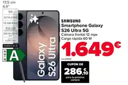 Carrefour SAMSUNG Smartphone Galaxy S26 Ultra 5G oferta