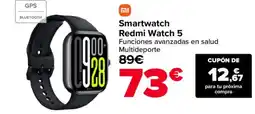 Carrefour Smartwatch Redmi Watch 5 oferta