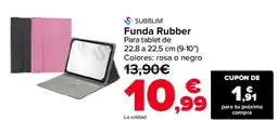 Carrefour SUBBLIM Funda Rubber oferta