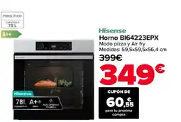 Carrefour HISENSE Horno B164223EPX oferta