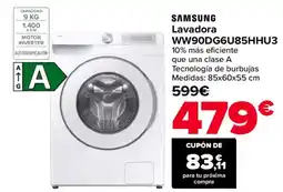 Carrefour SAMSUNG Lavadora WW90DG6U85HHU3 oferta