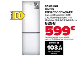 Carrefour SAMSUNG Combi RB34C600DWW/EF oferta