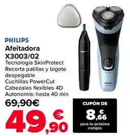 Carrefour PHILIPS Afeitadora X3003/02 oferta