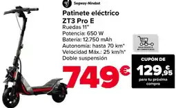 Carrefour Patinete eléctrico ZT3 Pro E oferta
