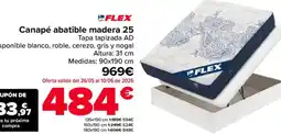 Carrefour FLEX Canapé abatible madera 25 oferta