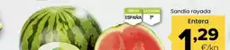 Autoservicios Familia Trop fruits - sandía rayada entera oferta