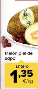 Autoservicios Familia Melon piel de sapo entero oferta