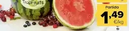 Autoservicios Familia Trop fruits - sandía rayada partida oferta