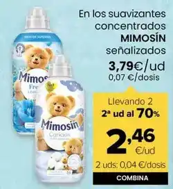 Autoservicios Familia Mimosín - en los suavizantes concentrados oferta
