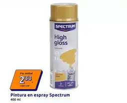 Action Spectrum - pintura en espray oferta