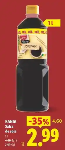 Lidl Kania - salsa de soja oferta