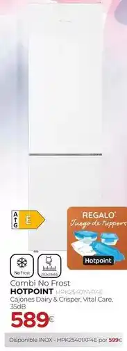 Tien 21 Hotpoint - combi no frost oferta