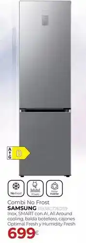 Tien 21 Samsung - combi no frost oferta